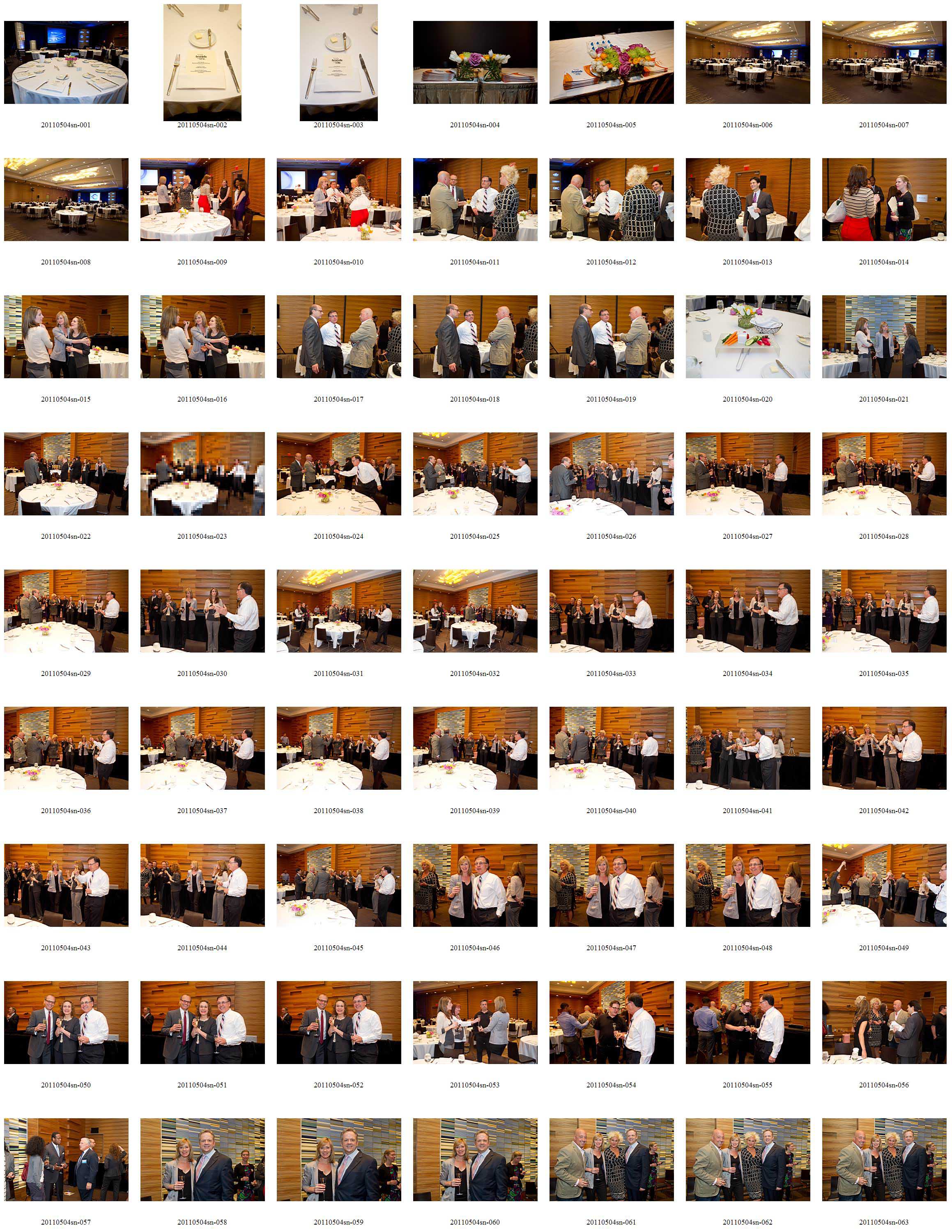 photo of recent work in a contact sheet