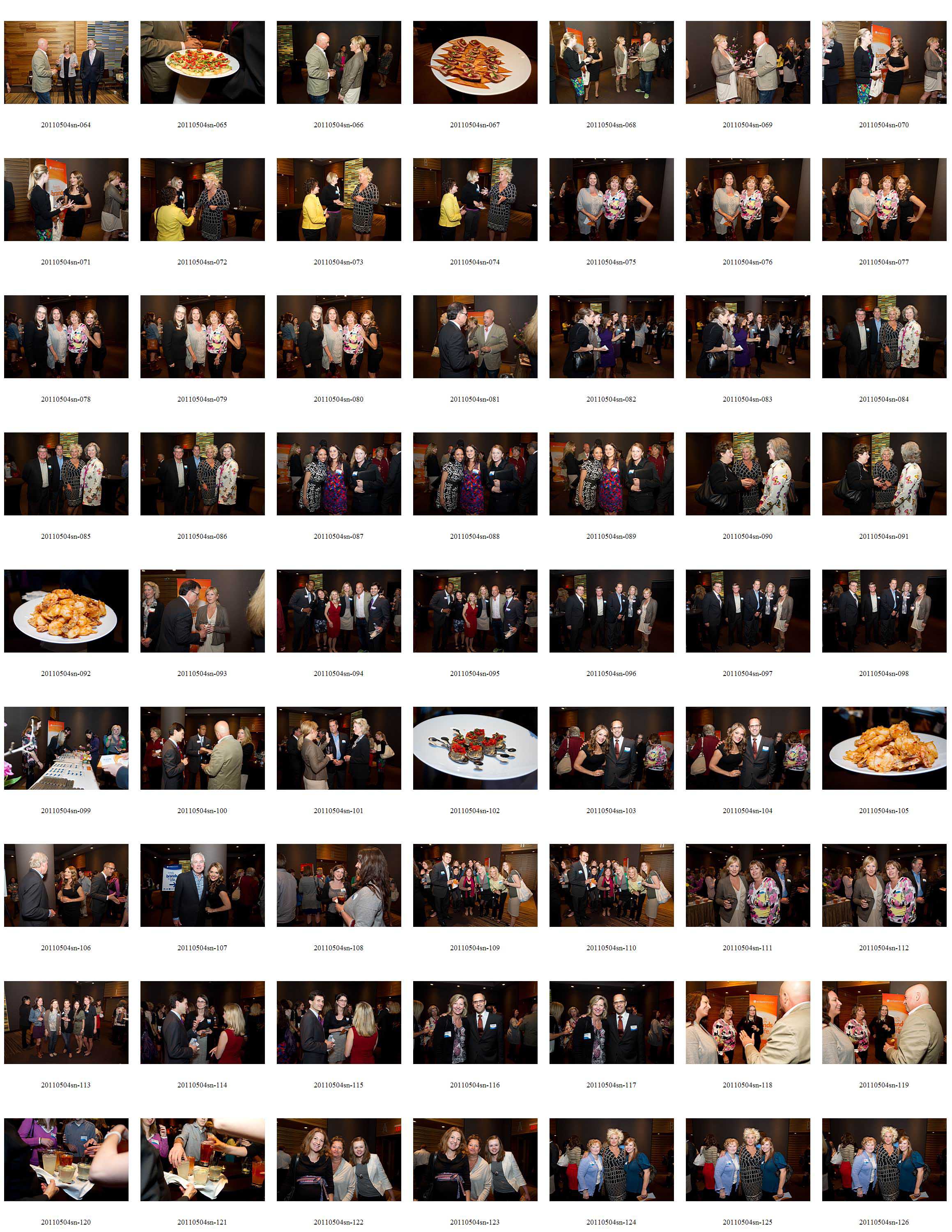 photo of recent work in a contact sheet